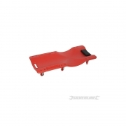 Silverline 126056 - Carrello a lettino in plastica per meccanici